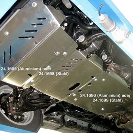 Unterfahrschutz Getriebe und Verteilergetriebe 3mm Stahl Toyota Land Cruiser 2010 bis 2014 2.jpg